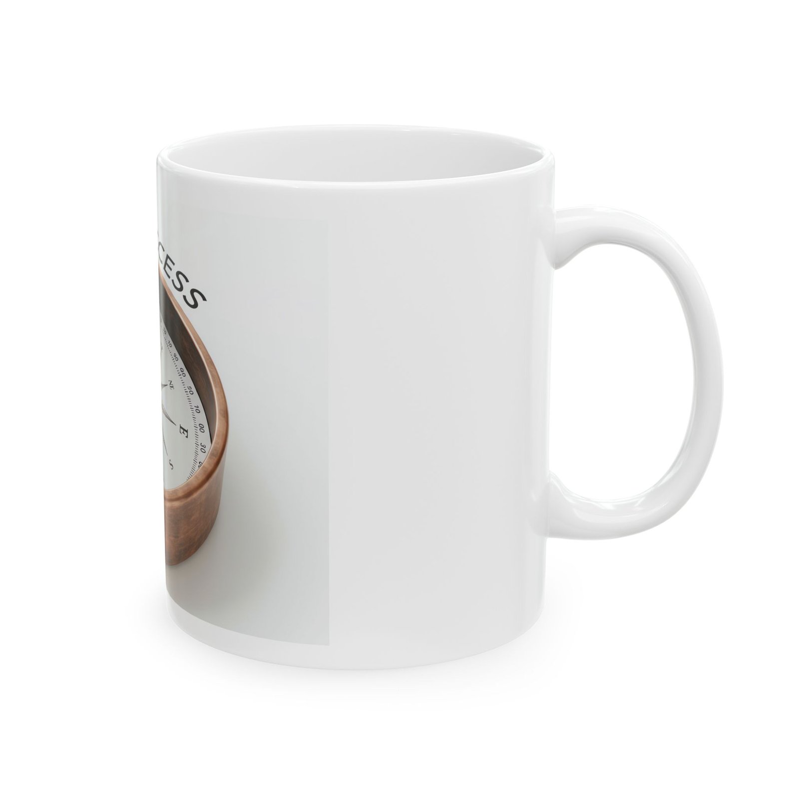 Success Compass Mug | Inspirational Ceramic Coffee Cup for Motivational Gift, Office Decor, Birthday, Graduation - Image 4