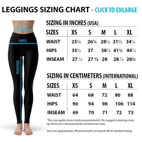 Womens American Flag Leggings - Image 6