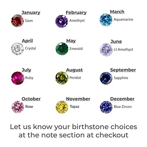 Mom Necklace With Kids Names Birthstones, Children Birthstone Jewelry - Image 5