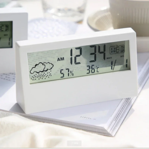 LED Thermometer Thermo-Hygrometer Multifunction Electronic Temperature